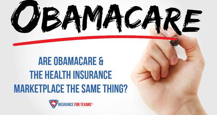 Are Obamacare & The Health Insurance Marketplace The Same Thing?