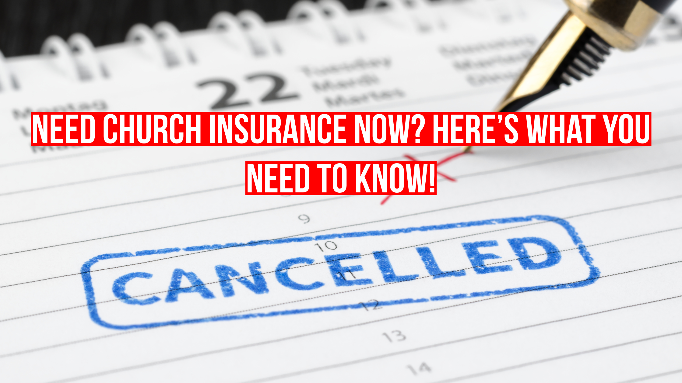 Need Church Insurance Now? Here’s What You Need To Know!